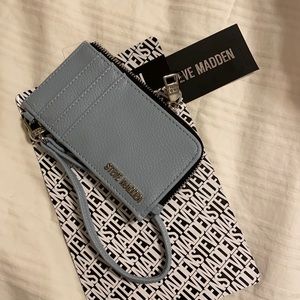 Steve Madden wristlet blue